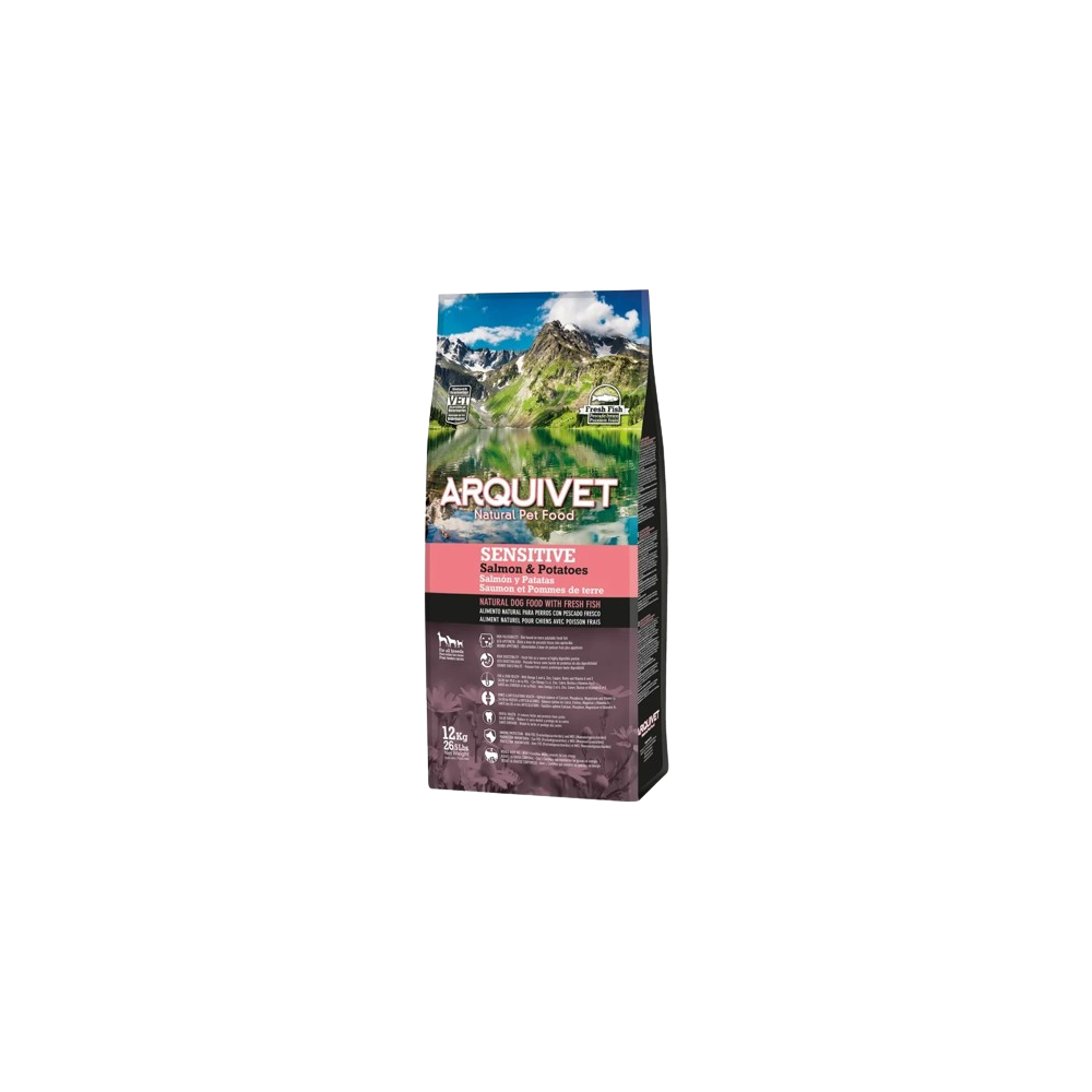 Arquivet Dog Sensitive Salmon & Patata 12 Kg