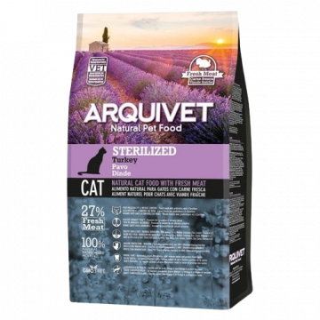 Arquivet Cat Sterilized Pavo 10 Kg