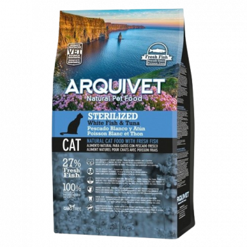 Arquivet Cat Sterilized White Fish & Tuna 10 Kg