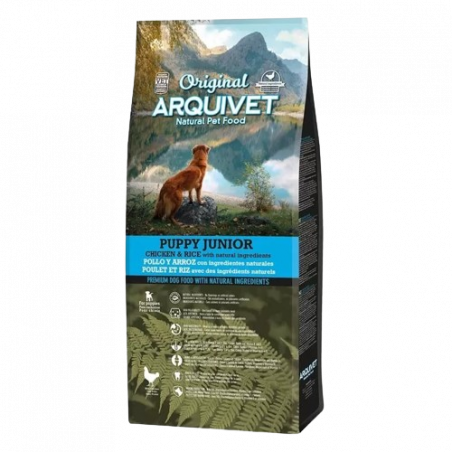 Arquivet Dog Original Puppy Junior Pollo y Arroz 12 Kg