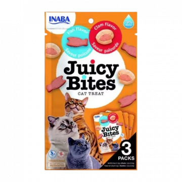 Churu Cat Juicy Bites Pescado y Almeja