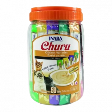 Churu Cat Variedades de Pollo 50 uds.