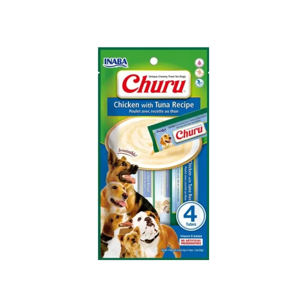 Churu Dog Receta de Pollo con Atún 4 x 14