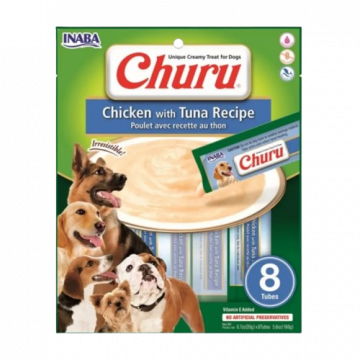 Churu Dog Receta de Pollo con Atún 8 x 20