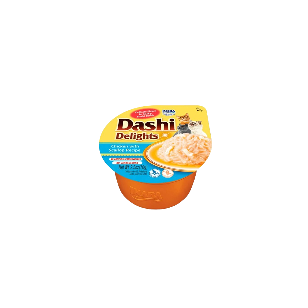 Churu Cat Dashi Pollo con vieira