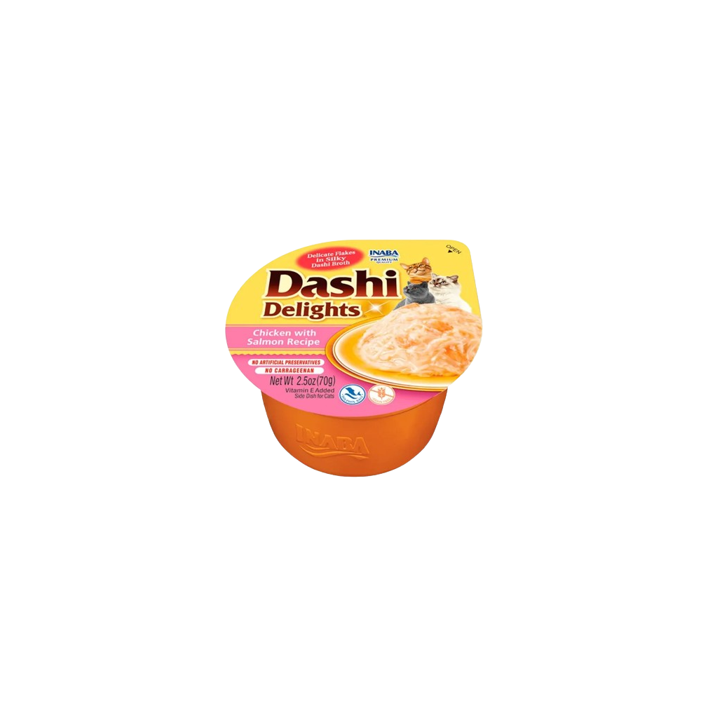 Churu Cat Dashi Pollo y salmón