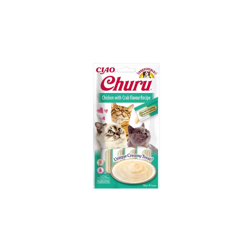 Churu Cat Receta de Pollo con Cangrejo
