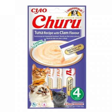 Churu Cat Receta de Atún con Almeja