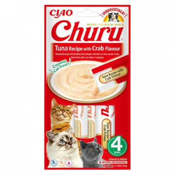 Churu Cat Receta de Atún con Cangrejo