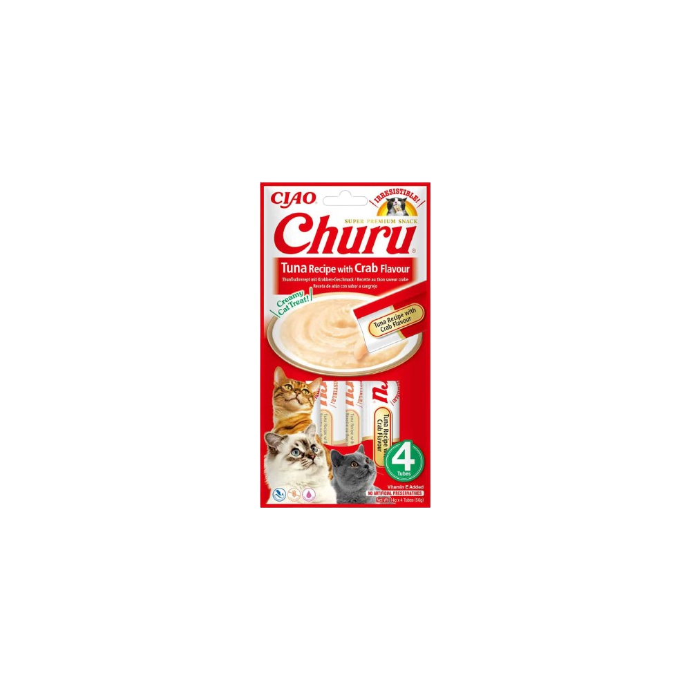 Churu Cat Receta de Atún con Cangrejo