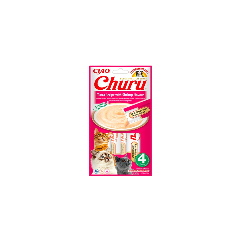 Churu Cat Receta de Atún con Gamba