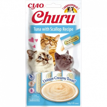 Churu Cat Receta de Atún con Vieira