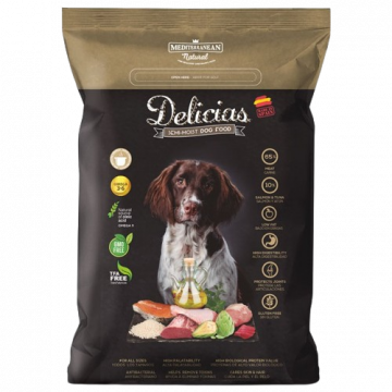 Mediterranean Natural Delicias Semi-húmedas para perros adultos