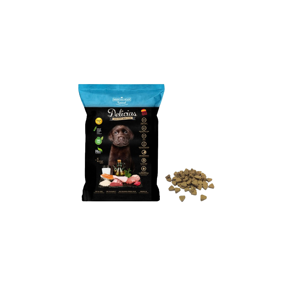 Mediterranean Natural Delicias Semi-húmedas para Cachorros