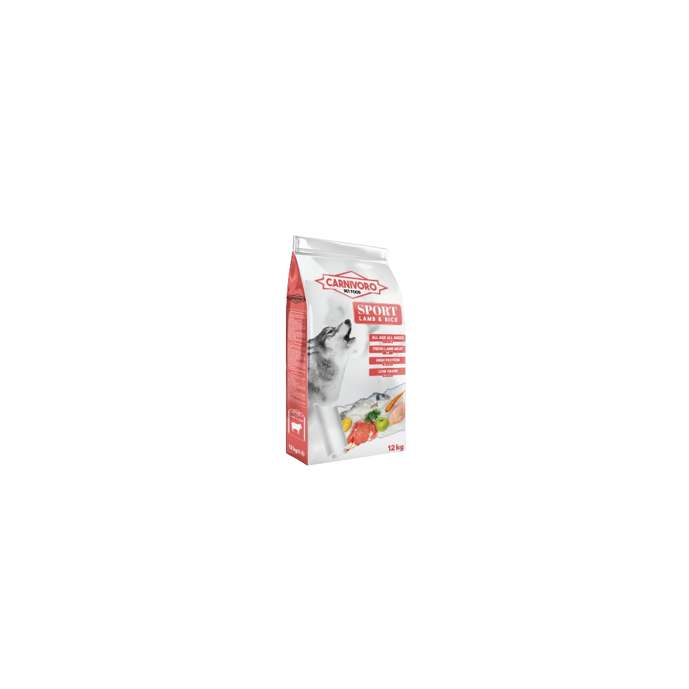 Carnívoro Sport Cordero y Arroz 12 KG