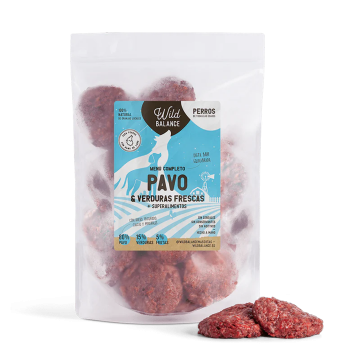 Wild Balance DIETA BARF menú completo de PAVO