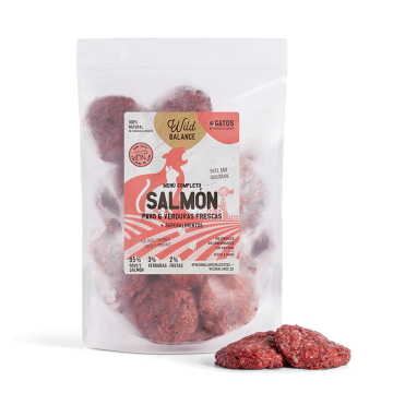 Wild Balance DIETA BARF para GATOS menú completo de SALMÓN