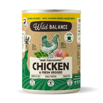 Lata Wild Balance POLLO con Verduras Frescas