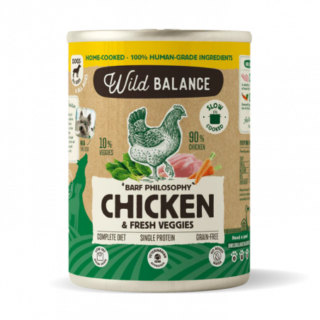 Lata Wild Balance POLLO con Verduras Frescas