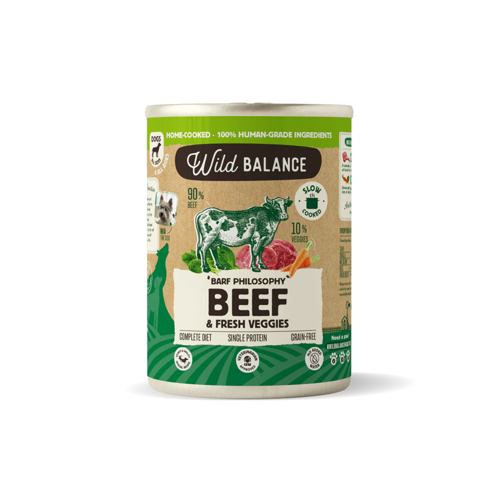 Lata Wild Balance TERNERA con Verduras Frescas