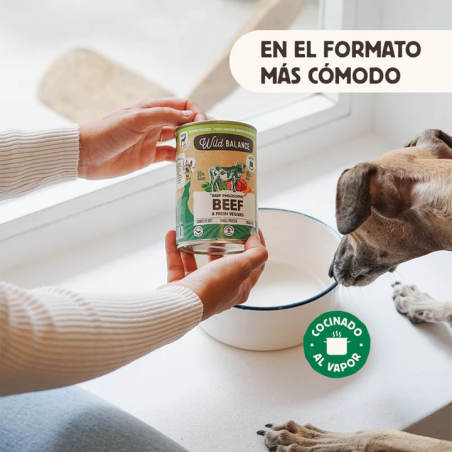 Wild Balance Lata BARF TERNERA con Verduras Frescas