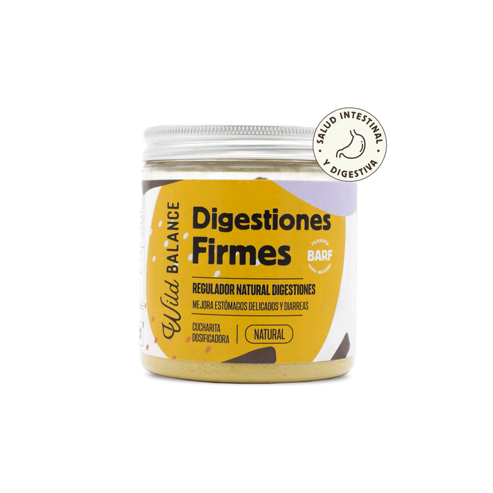 Wild Balance DIGESTIONES FIRMES prebiótico para problemas intestinales para perros y gatos