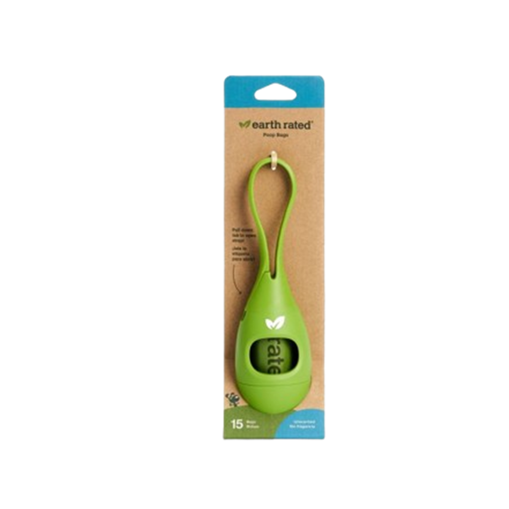 Earth Rated Dispensador con 15 Bolsas sin Perfume