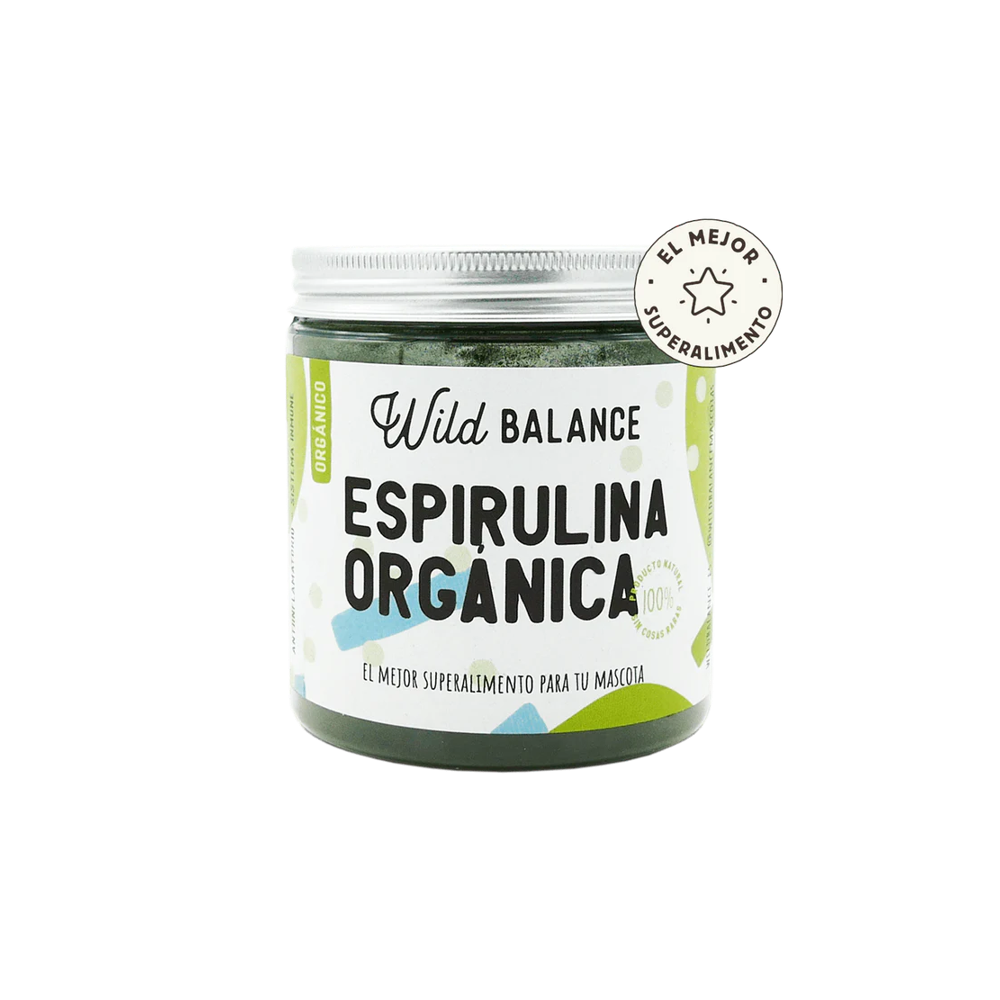 Wild Balance ESPIRULINA ORGÁNICA suplemento para perros y gatos