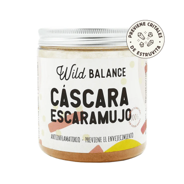 Wild Balance CÁSCARA DE ESCARAMUJO suplemento para perros y gatos