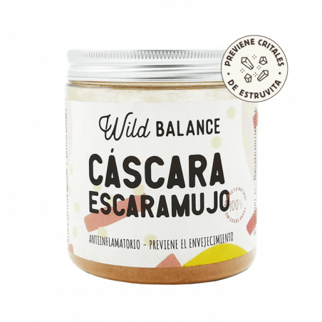 Wild Balance CÁSCARA DE ESCARAMUJO suplemento para perros y gatos