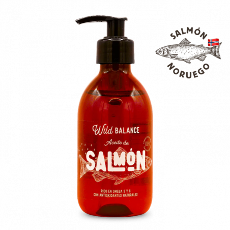Wild Balance ACEITE SALMÓN NORUEGO para perros y gatos
