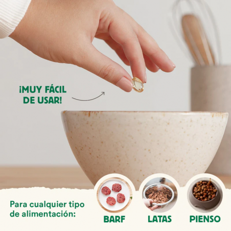Wild Balance PERLAS OMEGA 3 para perros y gatos