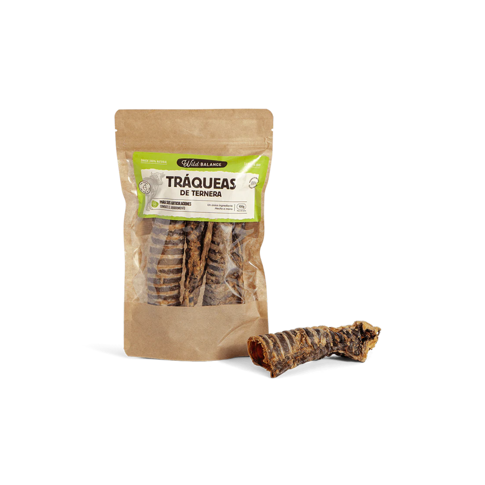 Wild Balance TRÁQUEA DE TERNERA Snack para perros
