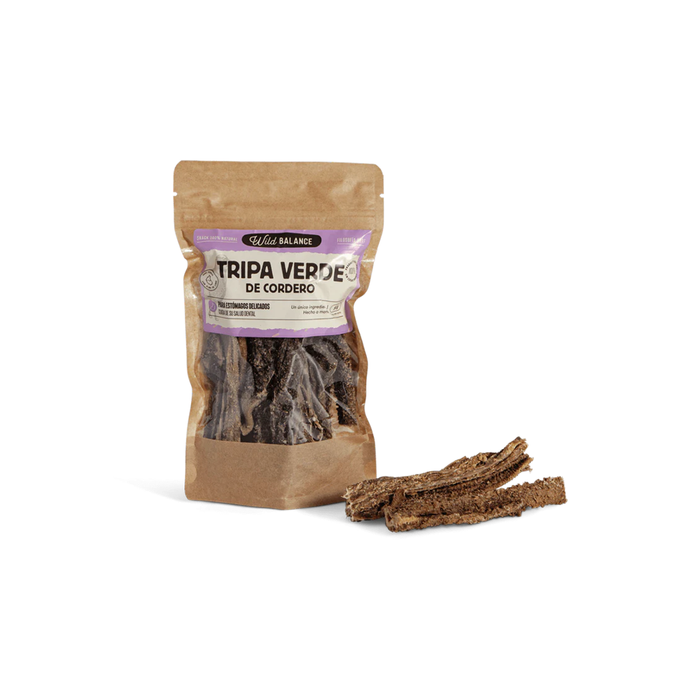 Wild Balance TRIPA VERDE DE CORDERO Snack para perros