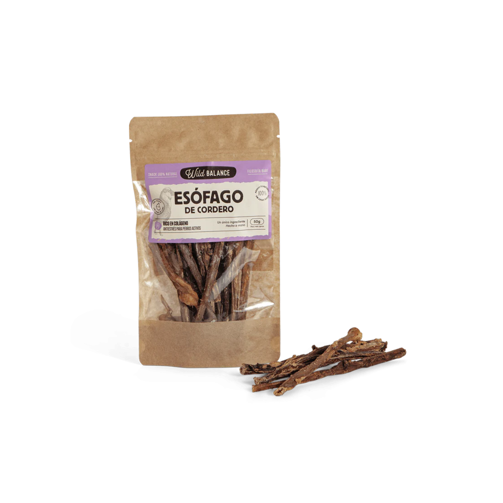 Wild Balance ESOFAGO DE CORDERO Snack para perros