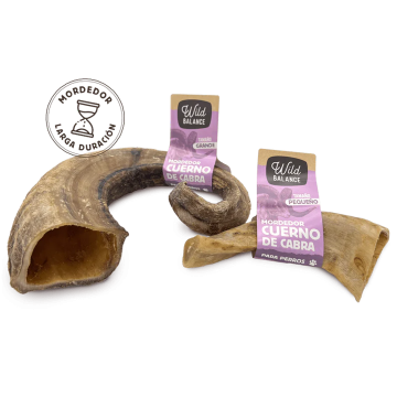 Wild Balance CUERNO DE CABRA Mordedor Natural para perros