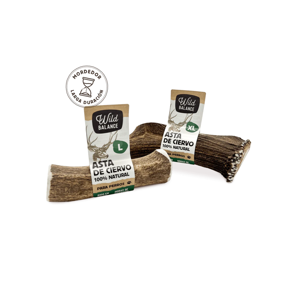 Wild Balance ASTA DE CIERVO ENTERA Snack para perros