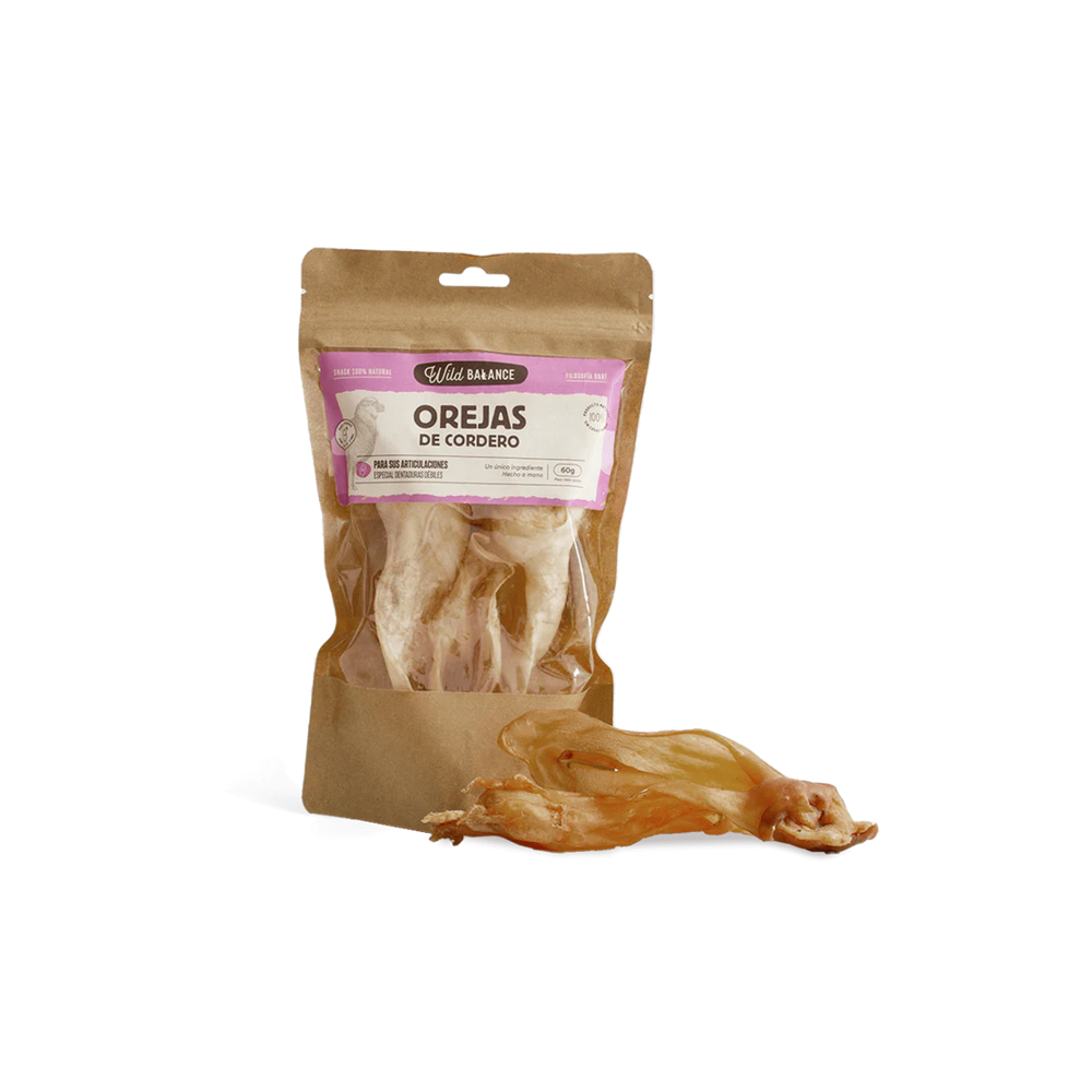 Wild Balance OREJAS DE CORDERO Snack para perros