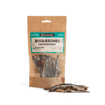 Wild Balance BOQUERONES DESHIDRATADOS Snack para perros