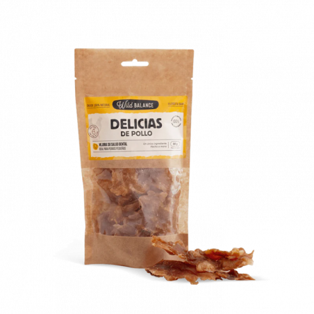 Wild Balance DELICIAS DE POLLO Snack para perros y gatos