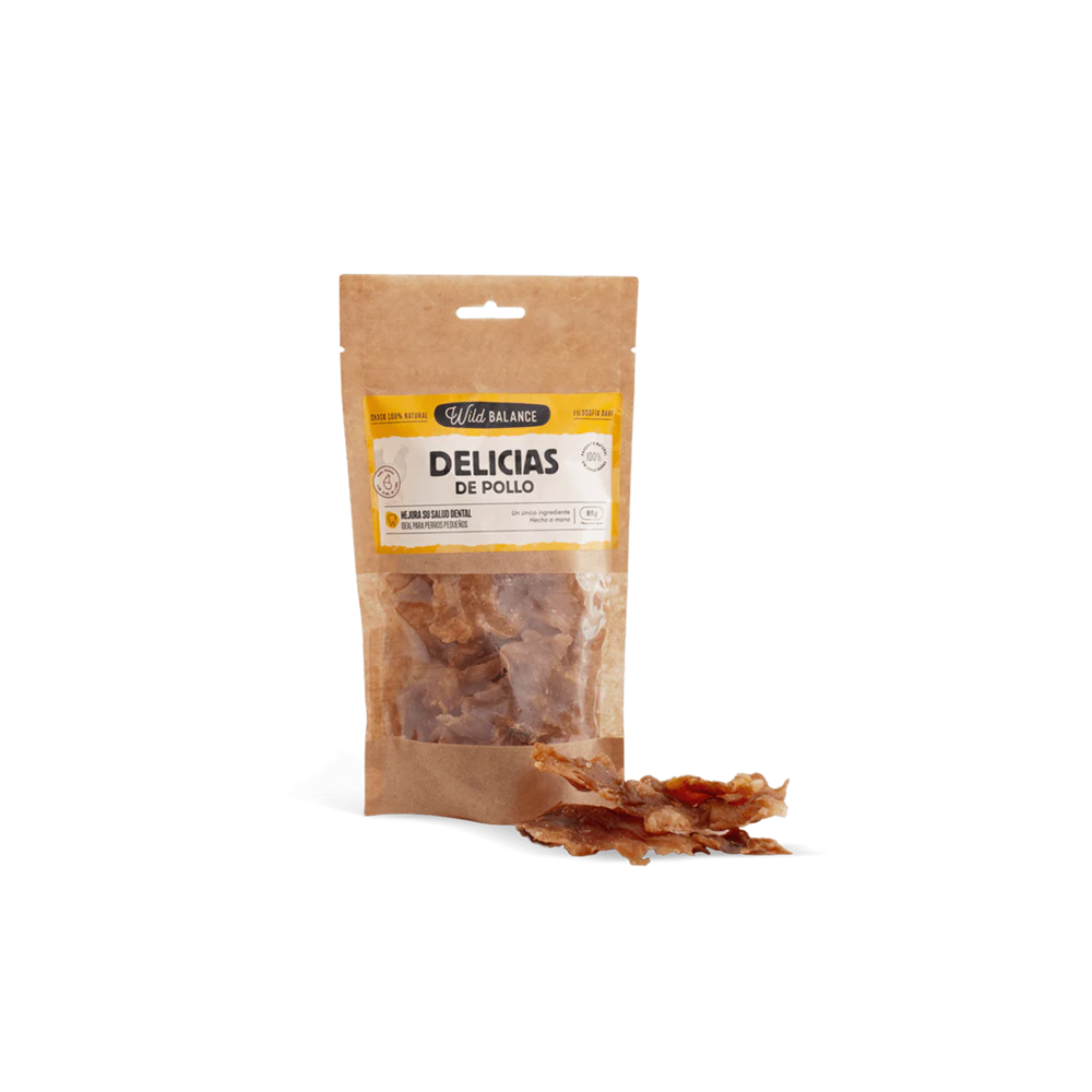 Wild Balance DELICIAS DE POLLO Snack para perros y gatos