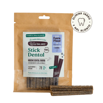 Wild Balance STICK DENTAL FUERA PLACA Snack para perros