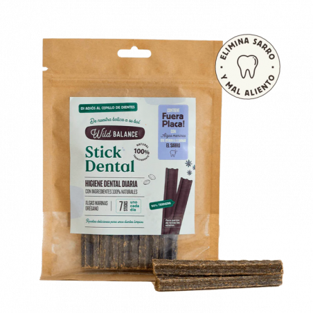 Wild Balance STICK DENTAL FUERA PLACA Snack para perros