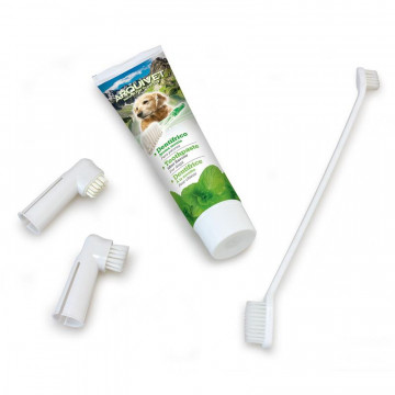 Arquivet Set Dental Para Perros 100 gr sabor menta