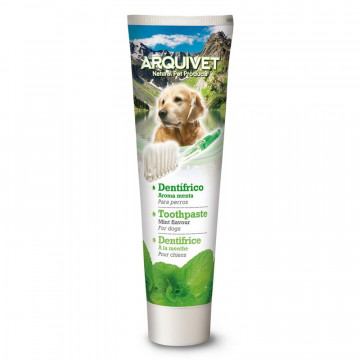Arquivet Set Dental Para Perros 100 gr sabor menta