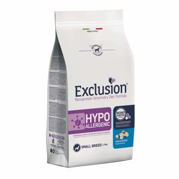 Exclusion Vet Diet Hypoallergenic Adult Small Breed Fish and Potatoes