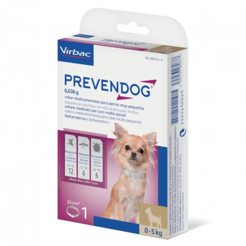 Prevendog Collar Antiparasitario 35 cm - 1 unidad