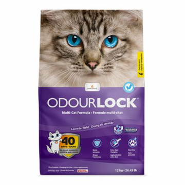 Intersand Odourlock Lavanda Arena Aglomerante para Gatos