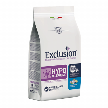 Exclusion Vet Diet Hypoallergenic Adult Medium/Large Breed Fish and Potatoes