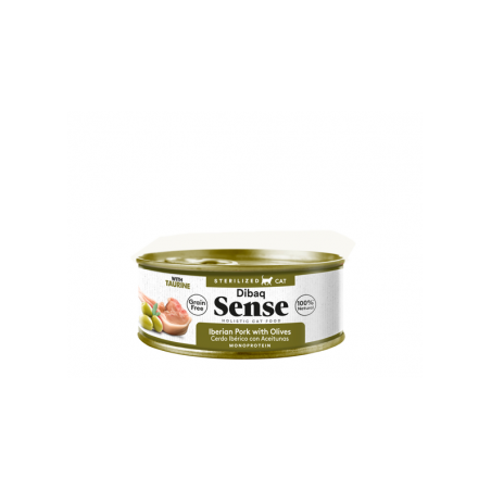 Dibaq Sense Cat Lata Grain Free monoproteico iberian Pork
